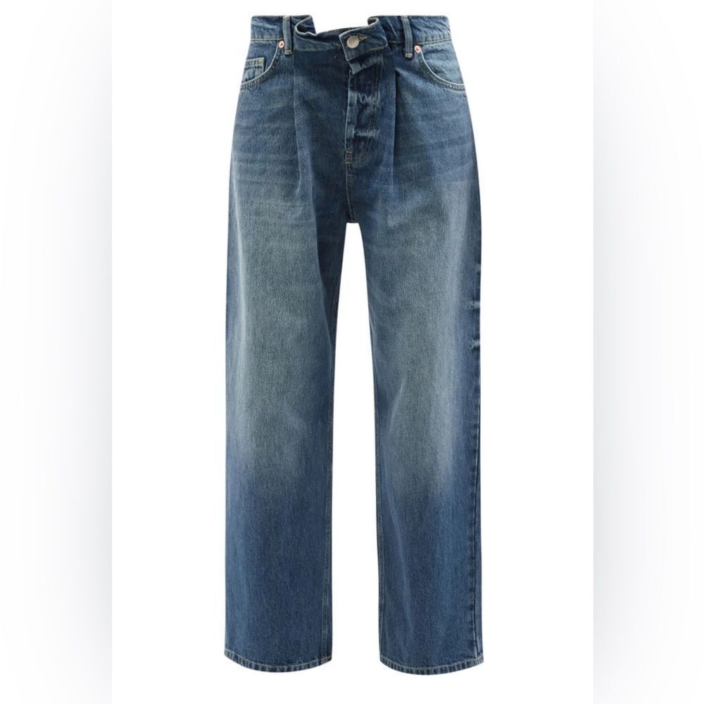 🇬🇧RAEY pleated fold jeans 31